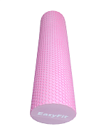 Валик для йоги EasyFit (L-60см, D-15см) розовый