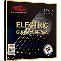 Комплект струн для электрогитары AE537-SL, сплав железа, Super Light, 9-42